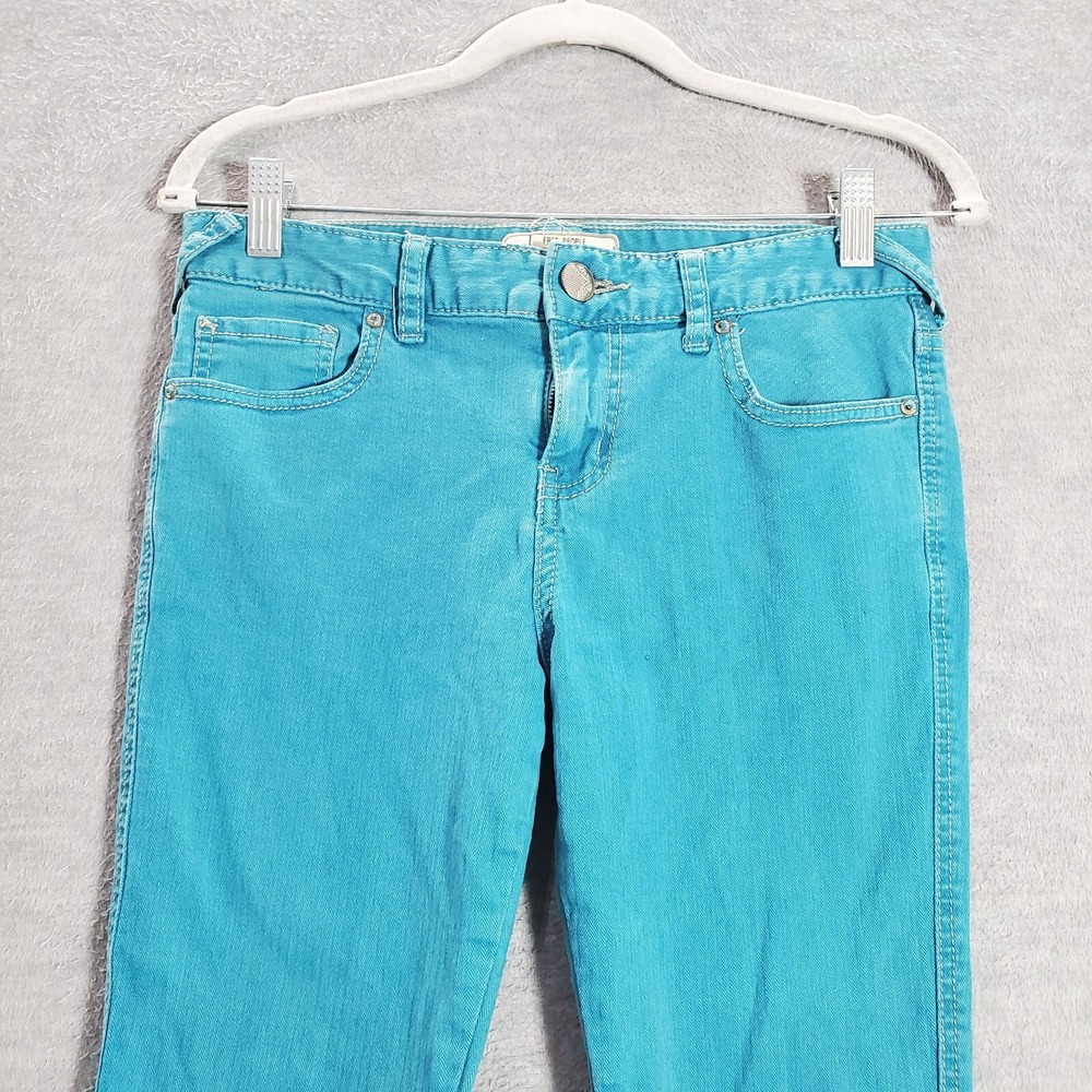 Free‎ People Women Jeans 27 Blue Skinny Denim - Picture 8 of 8